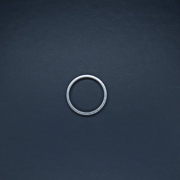 Silver Tone Infinity Band with Clear Stones - Picture 2 of 3